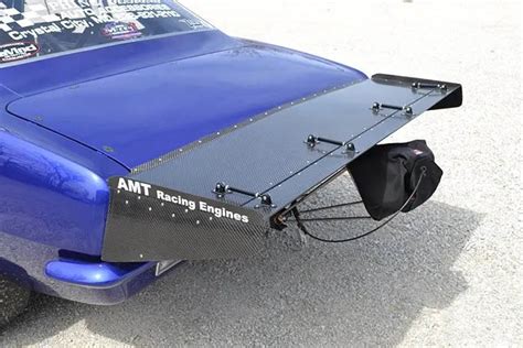 fabricated aluminum rear wing|aluminum drag car wing kit.